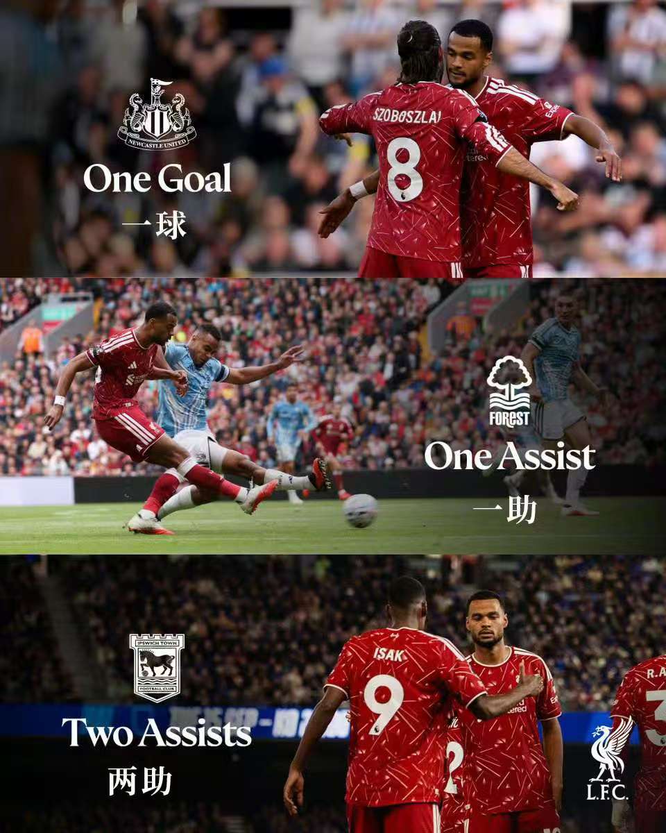 La camiseta roja del Liverpool sigue presente, y el talento de Gakpo brilla con luz propia.
